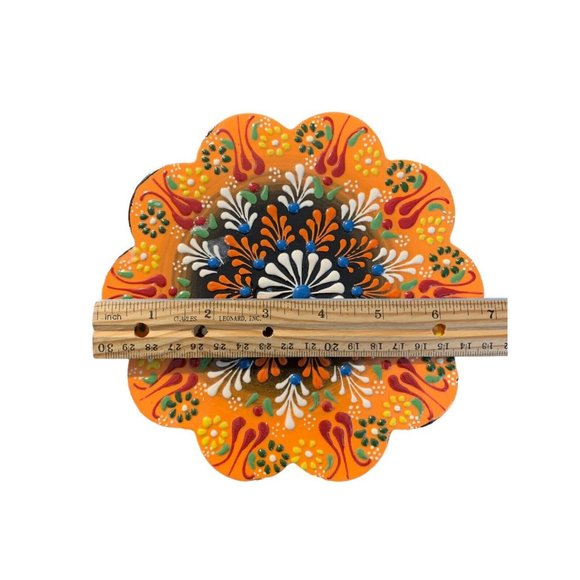 Bright Decorative Ceramic Trivet Table Decor Lot of 3 READ - Picture 6 of 6